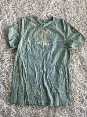Coachella 2019- Sage Green Graphic Tee